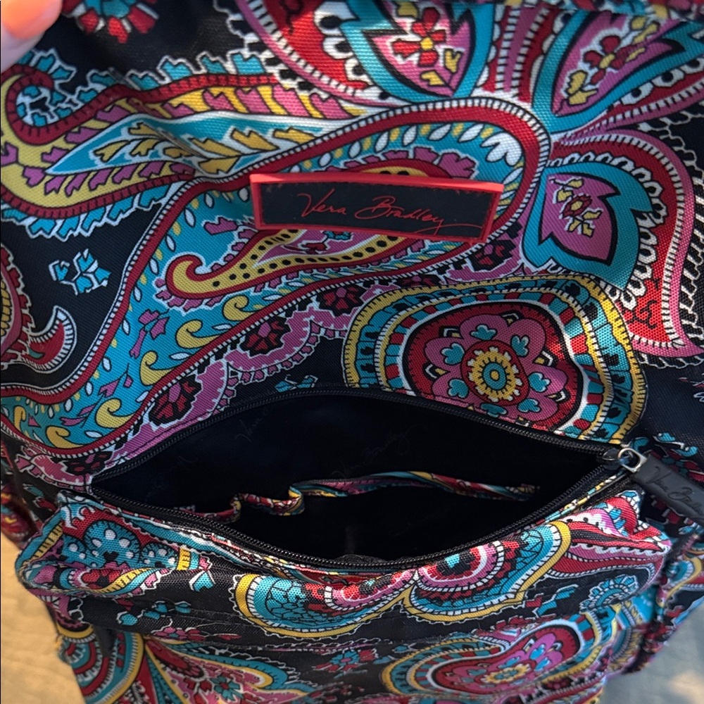 Vera Bradley Multicolor Paisley Backpack - Picture 3 of 7